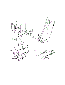 Lift Assembly parts for Craftsman Front-Engine Lawn Tractor 917272410 from AppliancePartsPros.com