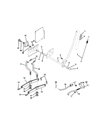 Lift Assembly parts for Craftsman Front-Engine Lawn Tractor 917272420 from AppliancePartsPros.com