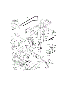 Ground Drive parts for Craftsman Front-Engine Lawn Tractor 917272430 from AppliancePartsPros.com