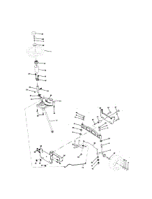 Steering parts for Craftsman Front-Engine Lawn Tractor 917272450 from AppliancePartsPros.com