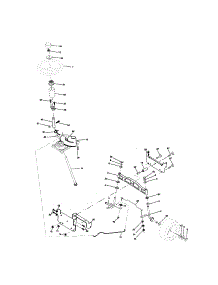Steering parts for Craftsman Front-Engine Lawn Tractor 917272451 from AppliancePartsPros.com