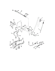 Lift Assembly parts for Craftsman Front-Engine Lawn Tractor 917272451 from AppliancePartsPros.com