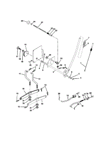 Lift Assembly parts for Craftsman Front-Engine Lawn Tractor 917272453 from AppliancePartsPros.com