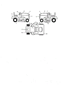Decals parts for Craftsman Front-Engine Lawn Tractor 917272454 from AppliancePartsPros.com