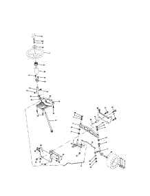 Steering Assembly parts for Craftsman Front-Engine Lawn Tractor 917272460 from AppliancePartsPros.com