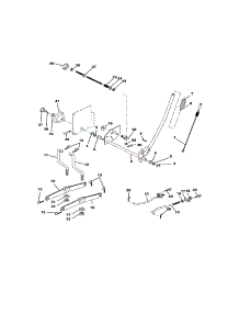 Lift Assembly parts for Craftsman Front-Engine Lawn Tractor 917272460 from AppliancePartsPros.com
