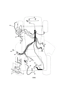 Electrical parts for Craftsman Front-Engine Lawn Tractor 917272463 from AppliancePartsPros.com