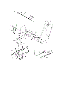 Lift Assembly parts for Craftsman Front-Engine Lawn Tractor 917272463 from AppliancePartsPros.com