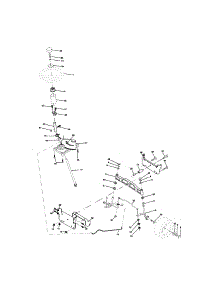 Steering Assembly parts for Craftsman Front-Engine Lawn Tractor 917272480 from AppliancePartsPros.com