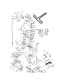 Mower Deck parts for Craftsman Front-Engine Lawn Tractor 917272480 from AppliancePartsPros.com