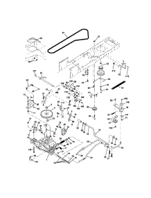 Ground Drive parts for Craftsman Front-Engine Lawn Tractor 917272650 from AppliancePartsPros.com