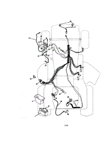 Electrical parts for Craftsman Front-Engine Lawn Tractor 917272672 from AppliancePartsPros.com