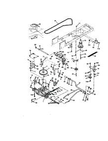 Ground Drive parts for Craftsman Front-Engine Lawn Tractor 917272672 from AppliancePartsPros.com