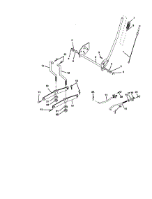 Lift Assembly parts for Craftsman Front-Engine Lawn Tractor 917272673 from AppliancePartsPros.com
