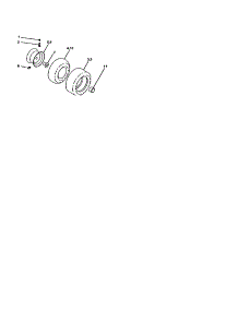 Wheels And Tires parts for Craftsman Front-Engine Lawn Tractor 917272673 from AppliancePartsPros.com