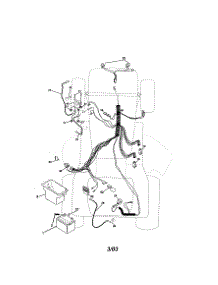 Electrical parts for Craftsman Front-Engine Lawn Tractor 917272680 from AppliancePartsPros.com