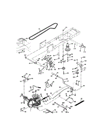 Ground Drive parts for Craftsman Front-Engine Lawn Tractor 917272680 from AppliancePartsPros.com