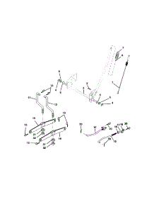 Lift Assembly parts for Craftsman Front-Engine Lawn Tractor 917272680 from AppliancePartsPros.com