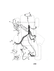 Electrical parts for Craftsman Front-Engine Lawn Tractor 917272754 from AppliancePartsPros.com