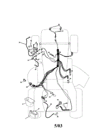 Electrical parts for Craftsman Front-Engine Lawn Tractor 917272759 from AppliancePartsPros.com