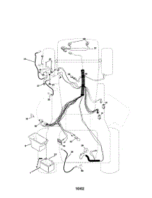 Electrical parts for Craftsman Front-Engine Lawn Tractor 917272760 from AppliancePartsPros.com