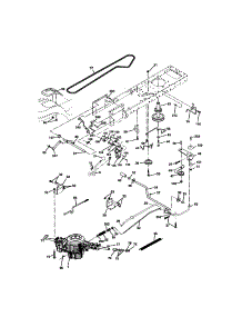Ground Drive parts for Craftsman Front-Engine Lawn Tractor 917272761 from AppliancePartsPros.com