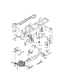 Ground Drive parts for Craftsman Front-Engine Lawn Tractor 917272762 from AppliancePartsPros.com