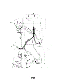 Electrical parts for Craftsman Front-Engine Lawn Tractor 917272850 from AppliancePartsPros.com