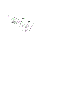 Wheels And Tires parts for Craftsman Front-Engine Lawn Tractor 917272851 from AppliancePartsPros.com