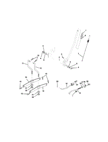 Lift Assembly parts for Craftsman Front-Engine Lawn Tractor 917272851 from AppliancePartsPros.com