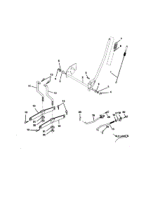 Lift Assembly parts for Craftsman Front-Engine Lawn Tractor 917272861 from AppliancePartsPros.com