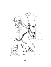 Electrical parts for Craftsman Front-Engine Lawn Tractor 917272862 from AppliancePartsPros.com