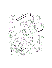 Ground Drive parts for Craftsman Front-Engine Lawn Tractor 917272910 from AppliancePartsPros.com