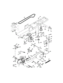 Ground Drive parts for Craftsman Front-Engine Lawn Tractor 917272922 from AppliancePartsPros.com