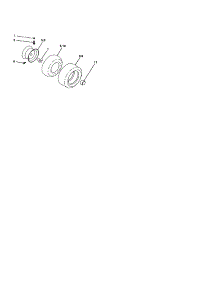 Wheels And Tires parts for Craftsman Front-Engine Lawn Tractor 917272930 from AppliancePartsPros.com