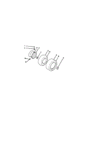 Wheels And Tires parts for Craftsman Front-Engine Lawn Tractor 917272950 from AppliancePartsPros.com