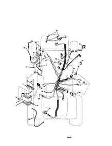 Electrical parts for Craftsman Front-Engine Lawn Tractor 917272951 from AppliancePartsPros.com