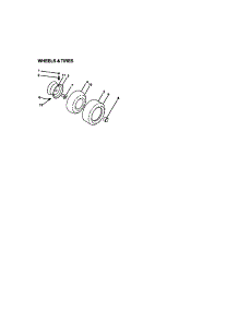 Wheels And Tires parts for Craftsman Front-Engine Lawn Tractor 917272953 from AppliancePartsPros.com