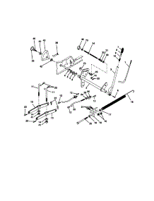 Lift Assembly parts for Craftsman Front-Engine Lawn Tractor 917272961 from AppliancePartsPros.com
