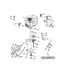 Engine parts for Craftsman Front-Engine Lawn Tractor 917272962 from AppliancePartsPros.com