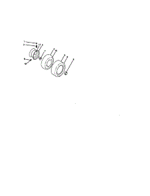 Wheels And Tires parts for Craftsman Front-Engine Lawn Tractor 917272962 from AppliancePartsPros.com