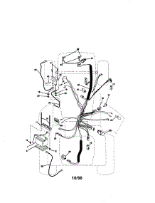 Electrical parts for Craftsman Front-Engine Lawn Tractor 917273011 from AppliancePartsPros.com