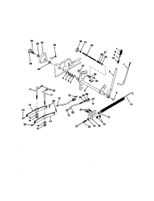 Lift Assembly parts for Craftsman Front-Engine Lawn Tractor 917273014 from AppliancePartsPros.com