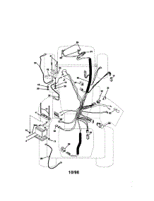 Electrical parts for Craftsman Front-Engine Lawn Tractor 917273020 from AppliancePartsPros.com