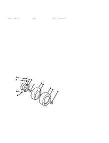 Wheels And Tires parts for Craftsman Front-Engine Lawn Tractor 917273021 from AppliancePartsPros.com