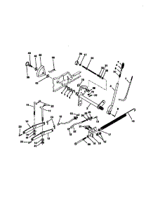 Lift Assembly parts for Craftsman Front-Engine Lawn Tractor 917273021 from AppliancePartsPros.com
