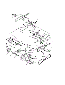 Ground Drive parts for Craftsman Front-Engine Lawn Tractor 917273030 from AppliancePartsPros.com