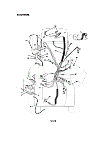 Electrical parts for Craftsman Front-Engine Lawn Tractor 917273031 from AppliancePartsPros.com