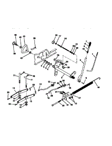 Lift Assembly parts for Craftsman Front-Engine Lawn Tractor 917273040 from AppliancePartsPros.com