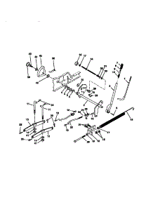 Lift Assembly parts for Craftsman Front-Engine Lawn Tractor 917273041 from AppliancePartsPros.com